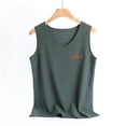thumbnail image 2 of JDQJBZ Womens Sleeveless Sweater Vest Thermal Solid Color V Neck Warm Layering Undershirt Top, 2 of 4