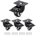 thumbnail image 1 of 4 Pcs Roulettes Robustes Roues en Caoutchouc Rouleaux pour Meubles Roue Roulettes Roulettes 360° Roulettes Industrielles avec Frein Bureau, Matériau Supérieur, 1 of 7