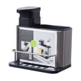 thumbnail image 2 of TopLLC Closet Organizers and Storage, Organization and Storage, Storage Bins Kitchen Household Stainless Steel 3 In 1 Cleaning Shelf Multifunctional Draining Storage Box Stainless Steel Storage, 2 of 6