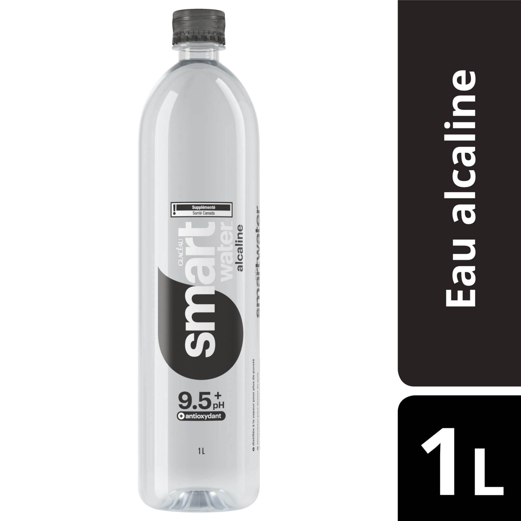 Glaceau Smartwater Alkaline with Antioxidant Bottle, 1 Liter