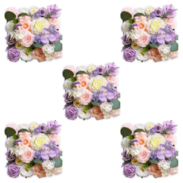 Wweixi Whimsical Blooms Low Maintenance Artificial Flower Collection Realistic 23new style LH013 5Set