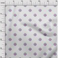 thumbnail image 2 of oneOone Cotton Flex Fabric Circle Ikat Printed Fabric 1 Yard 40 Inch Wide, 2 of 4