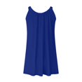 thumbnail image 3 of Robe Courte d'Été pour Femme de Plage - par-Dessus de Bikini, Sans Manches Évasée, Robe T-Shirt Décontractée Mini, Polyester, Tailles P - TTG, 3 of 4