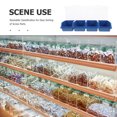 thumbnail image 2 of KAKOWELY screw organizer box 2pcs Screws And Nails Organizer Hardware Storage Case Craft Storage Box Screws Box Electronic Parts Storage Holder Small Parts Organizer, 2 of 4