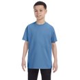 thumbnail image 1 of Hanes 54500 Youth Tagless T-Shirt - Carolina Blue - Large, 1 of 1