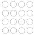 thumbnail image 1 of 100 Pcs Anneau de Connexion pour Lustre pour Usage DIY Acier Inoxydable Gris Clair, 1 of 9