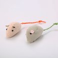 thumbnail image 3 of 2 Pcs Jouet pour Chat Souris Résistant aux Morsures Peluche Simulée Jouet à Mâcher pour Chat Jouet d'Entraînement pour Chat, 3 of 10