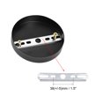 thumbnail image 2 of Unique Bargains Retro Light Canopy Kit Pendant Lighting Ceiling Plate DIY 100mm 3.9Inch Black, 2 of 3