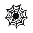 thumbnail image 2 of Todaioua Halloween Bat Spider Web Placemats Happy Halloween Black Gothic Place Mats Non-Slip, Heat Resistant Bat Table Mat for Holiday Party Decorations Kitchen Dining Table, 2 of 7