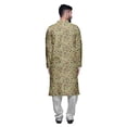 thumbnail image 3 of Atasi Party Wear Kurta Pajama For Men Mandarin Collar Ethnic Printed Kurta Set, 3 of 5