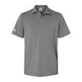 thumbnail image 1 of Adidas Mens Ultimate Solid Polo, 4XL, Grey Three, 1 of 3