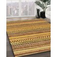 thumbnail image 2 of Ahgly Company Indoor Rectangle Abstract Orange Oriental Area Rugs, 5' x 8', 2 of 6