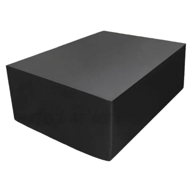Siruishop Pool Table Cover Gifts for Moving Waterproof Dustproof Reusable Sturdy Black 8 ft