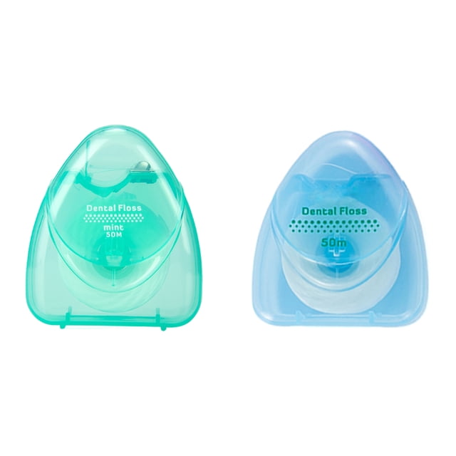 Lubelski 50M Portable Cleaning Multifunctional Oral Care Dental Floss Supplies with Box