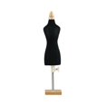 thumbnail image 2 of Mannequins de Forme de Robe de Poupée Corps Vêtements de Poupée Forme Accessoires Photo Mini Miniature Mannequin de Couture pour Jardin Féerique Pièces de Poupée BJD Base Carrée 26 cm, 2 of 8