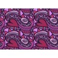 thumbnail image 1 of Ahgly Tapis Rectangulaire Lavable en Machine Intérieur Transitionnel Velours Prune Violet, 2 Pieds x 4 Pieds, 1 of 7