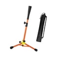 thumbnail image 4 of Lipstore Baseball Tee 15.35 to 31.5inch Rack Batting Tee for Outdoor Hitting Exercise Orange, 4 of 8