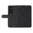 thumbnail image 2 of Flip Case For FOXDOCK Samsung Galaxy S21 Ultra Card Slots and Kickstand Function Skin Feel Leather, 2 of 5