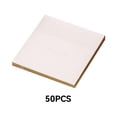 thumbnail image 2 of Decodeary 50pack/lot PET Made Sticky Notes Wide Application In School And Office Transparent Sticky Notes 1Set, 2 of 6