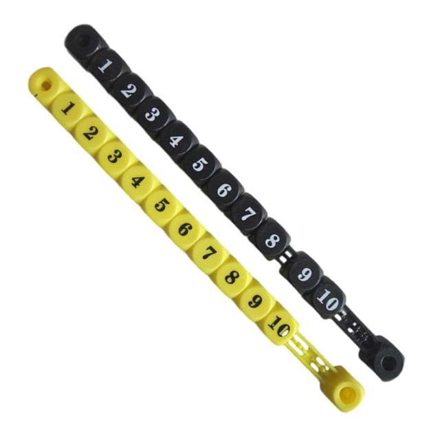 QualitChoice 2Pcs Foosball Scoreboard Foosball Score Counter for Standard Foosball Tables Style A