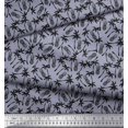 thumbnail image 3 of Soimoi Georgette Viscose Fabric Palm Tree & Pine Fruits Print Fabric by The Yard 42 Inch Wide, 3 of 3