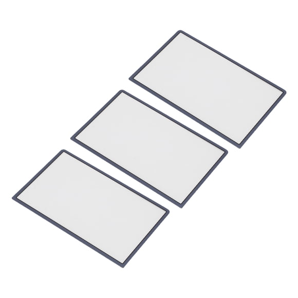 3Pcs Replacement Top Upper Screen Suitable for New 3DS XL, Resin Upper Top Screen Display Repair Parts