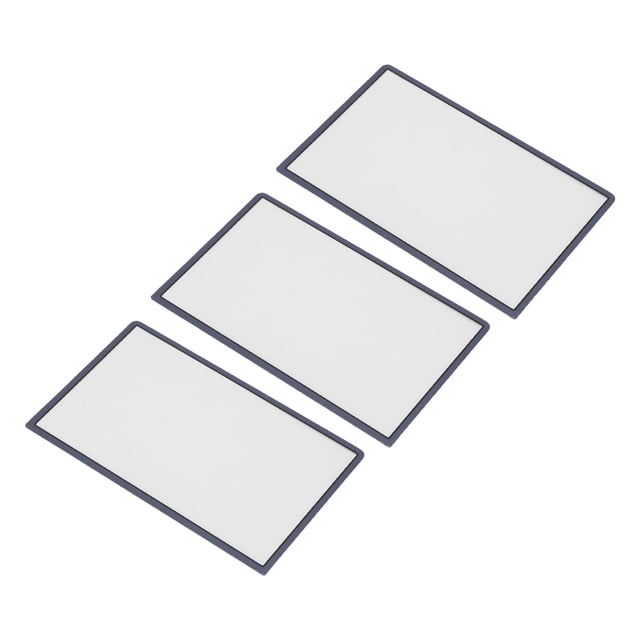 3Pcs Replacement Top Upper Screen Suitable for New 3DS XL, Resin Upper Top Screen Display Repair Parts