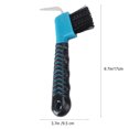 thumbnail image 4 of Hoof Pick for Horse Use with Stiff Bristles and Multifunctional Design Assorted Color 2Pcs, 4 of 8