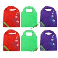 thumbnail image 1 of 6pcs Folding Fruit Shaped Storage Bags Waterproof Shopping Bags (Mixed Style), 1 of 8
