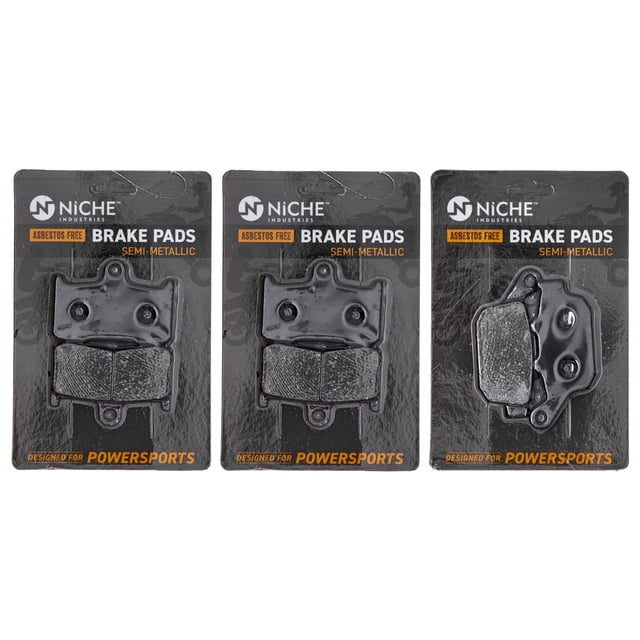Niche Semi-Metallic Brake Pad Set for Triumph Daytona 675 Motorcycle MK1002647