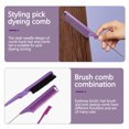 thumbnail image 4 of mtvxesu 2pcs Brush Sets Brush And Comb For Control Wig Brush Double-sided Brush Smooth Comb Comb Mouse-tail Comb Sale, 4 of 8