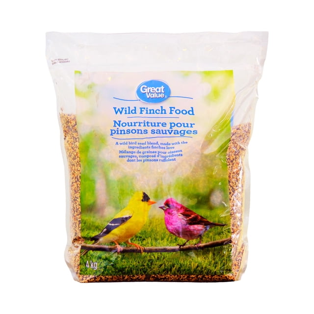Great Value Wild Bird Food Wild Finch Food 4kg