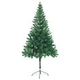 thumbnail image 2 of vidaXL Artificial Pre-lit Christmas Tree with Ball Set 180cm 564 Branches, 2 of 5