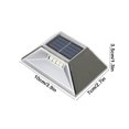 thumbnail image 3 of Solar Lights Outdoor Patio Decorative Stair Steps Lights Plastic High Transmittance High Brightness Lights, 3 of 6