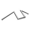 thumbnail image 2 of Krator Z Bars Guidons de Remplacement Custom Bobber Harley Triumph Chrome 1 Pouce Zee Zed Compatible avec Harley Davidson Road King Injection de Carburant, 2 of 5