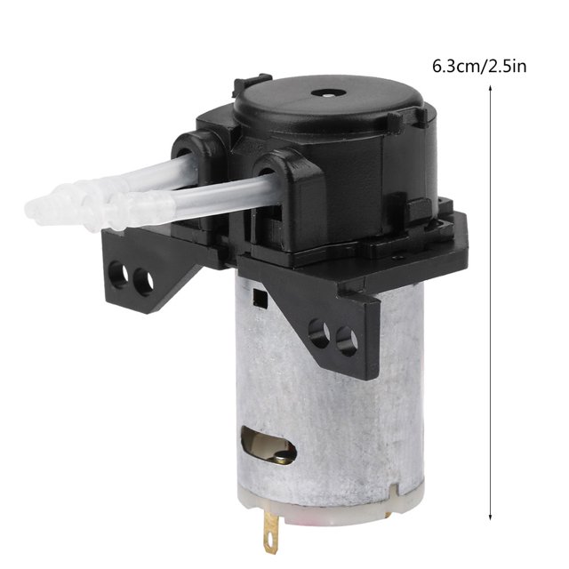DC12V/24V Dosing Pump Peristaltic Pump Dosing Pump Tube Head For Aquarium Lab Chemical Analysis