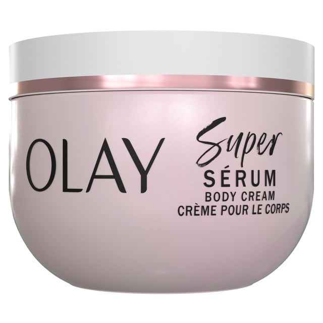 Olay Super Serum Body Cream, 283g, Rich Moisturizing Cream for Dry Skin with Super Serum Complex to Slow Visible Signs of Aging