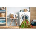thumbnail image 2 of Ahgly Company Tapis d'Intérieur Lavable en Machine Carré Transitionnel Bisque Foncé Brun, 6 Pieds Carré, 2 of 7