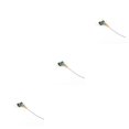 thumbnail image 2 of yingyy Model Railway Lamp Outdoor 1:87 Scale Streetlight Building LED Park Light Garden Yard Building Layout Decorations Type B Green 3Set, 2 of 6
