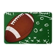 thumbnail image 1 of TIELUTT Sports Area Carpets Retro Football Field and Rugby Floor Mats Non Door Blanket Small Carpet Rug Autumn Throw Blanket for Couch Huge Area Rugs for Living Room Sweater Knit Blanket, 1 of 1