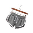 thumbnail image 4 of Gspmoly Short pour Femmes, 3 Pcs Short Décontracté d'Été pour Femmes Short de Sport d'Entraînement Short de Yoga Short Actif Short de Randonnée pour Femmes Offres Prime Gris G, 4 of 8