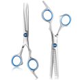 thumbnail image 1 of Professional Salon Hair Cutting Thinning Scissors Barber Shears Hairdressing Set,2pcs, 1 of 8