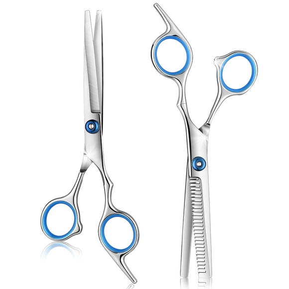 Professional Salon Hair Cutting Thinning Scissors Barber Shears Hairdressing Set,2pcs