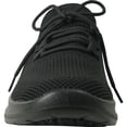 thumbnail image 4 of vangelo Women Professional Slip Resistant Lace Up Work Sneaker for Food Service Health Care Nurse ARIA-1 Black, 4 of 7