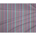 thumbnail image 3 of oneOone Polyester Lycra Fabric Multicolor Stripe Printed Craft Fabric BTY 56 Inch Wide, 3 of 3