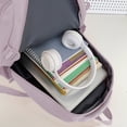 thumbnail image 4 of D Large Capacity Backpack Middle School And College Student'S Bag For Women Simples And Versatile Campus Style Backpack For Women, 4 of 6