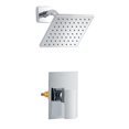 thumbnail image 4 of Ensemble de douche carré à pression équilibrée.  PEX connection 1/2-in. for water inlet fini chrome, 4 of 6