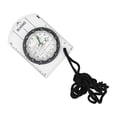 thumbnail image 1 of High Transparent Portable Compass - Multifunctional with Map/Scale, Lightweight Plastic, 7x5x2cm, for Camping/Hiking/Emergencies, High-Transparency Design, Survival Tool, 1 of 4