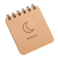 thumbnail image 1 of homeholiday Weather Series Sofe Cover Portable 9.5x8.5cm Spiral Journey Notebook Wirebound Memo Notepad, 1 of 6