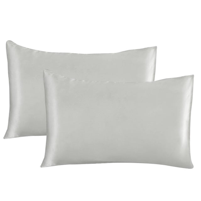 Book Hot Deals! Silk Pillowcase 2 Pack For Hair And Skin Both Sides Proof Soft Breathable Smooth Silk Pillow Cover Pillow Case Protector With Zipper